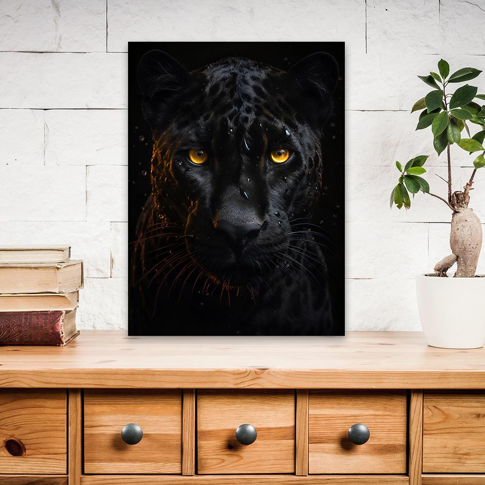Dunkel Bunt Cool Schimpansen Poster Dekor Tier Rauchen Kunst Gotische Drucke Bär Leinwandbild Modern Schlafzimmer Büro Dekor