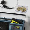 Double-sided Design Empty Tape Metal Cassette Blank Tape Can Record 45 Minutes Professional Blank Cassette Tape