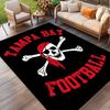 Tampa Bay Buccaneers Print Rug, Washable Floor Carpet, For Entryway Dorm Laundry Room Office Study, Home Decor Birthday Christmas Gift