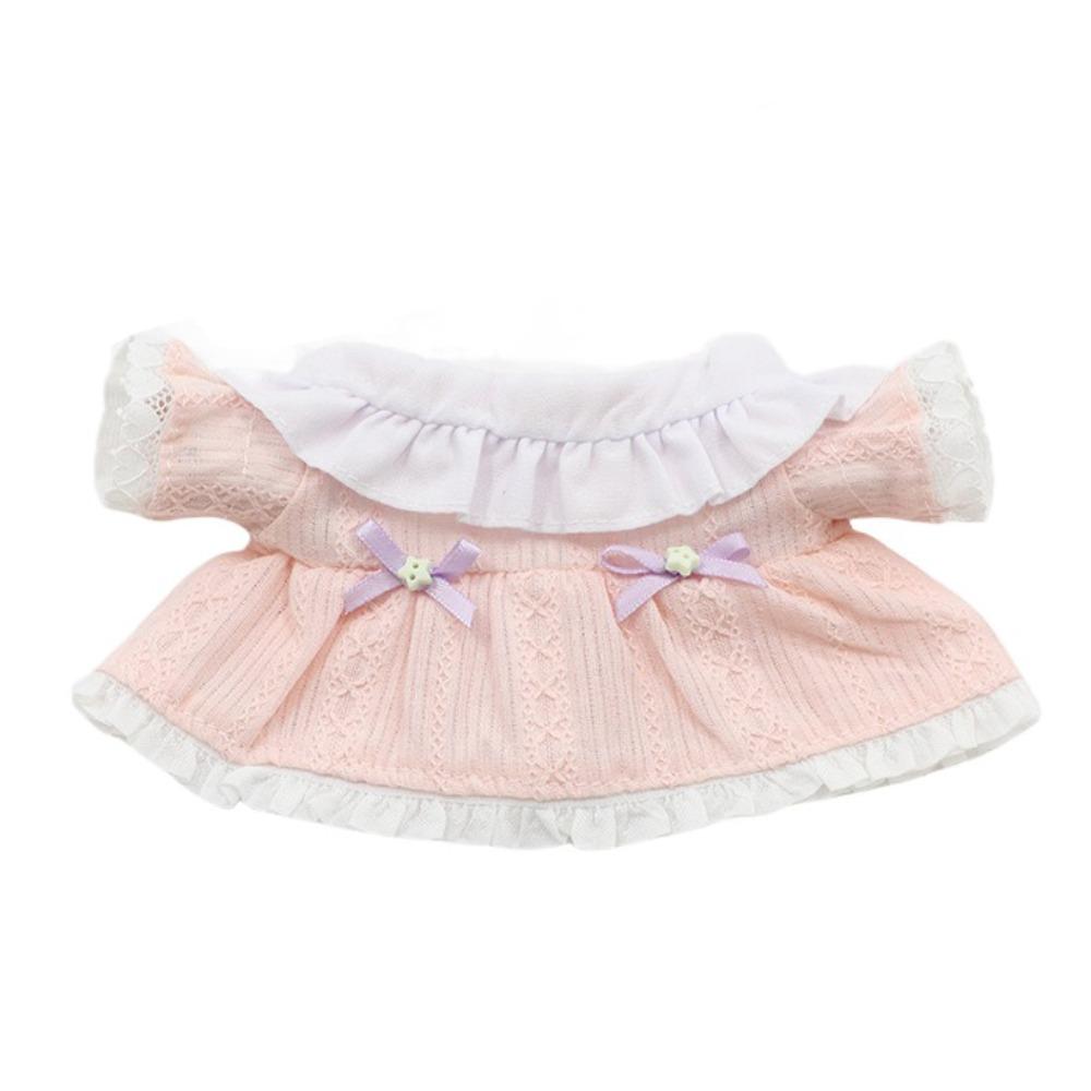 Headscarf Cotton Doll's Clothes Bow Skirt Plush Doll Clothes Children's Gift