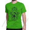 Unisexs TShirt Khamsa Amazigh Berber With Yaz Patterns Pure Cotton Tees Stylish Chic Symbol Of Luck T Shirts Crewneck Tops