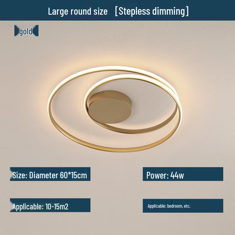 Nordic Postmodern LED Ceiling Light - Minimalist, Creative Design for Living Room or Bedroom