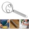 Stainless Steel Dough Whisk for Professional Kitchens and Home Cooking