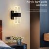 Acrylic Light Guide LED Wall Lights Modern Wall Light Decor  for Living Room Bedroom