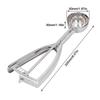 Trigger Release Ice Cream Scoop Stainless Steel Fruit Digging Spoon Durable Portion Scoop  For Home