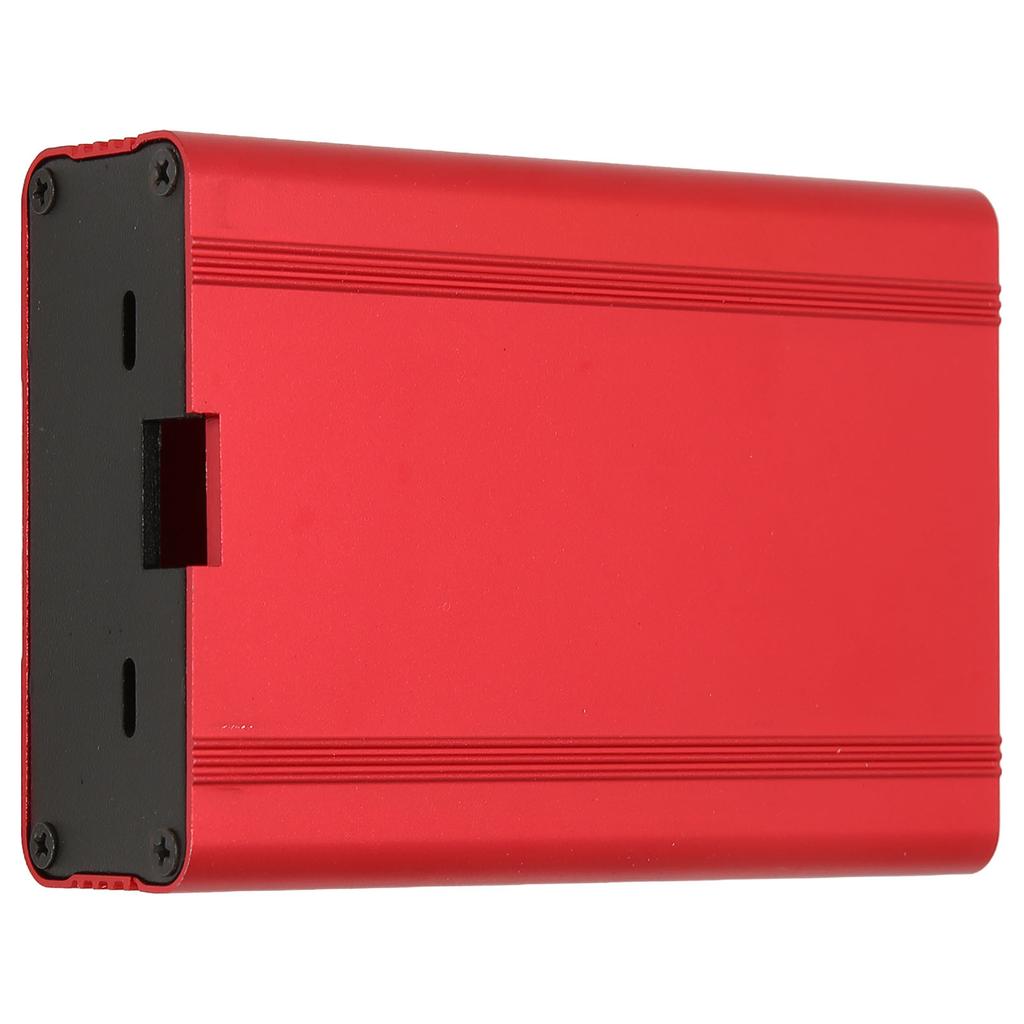 Aluminum Alloy Case Circuit Board Heat Dissipation Protective Enclosure for Raspberry PiRed