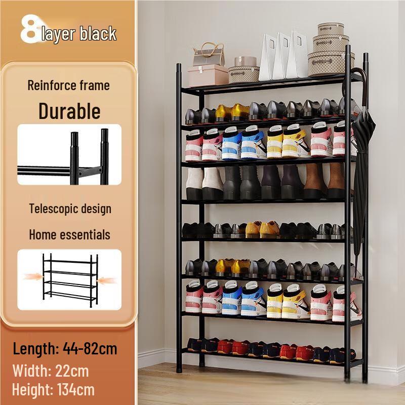 Stainless Steel Multi-Tier Shoe Rack