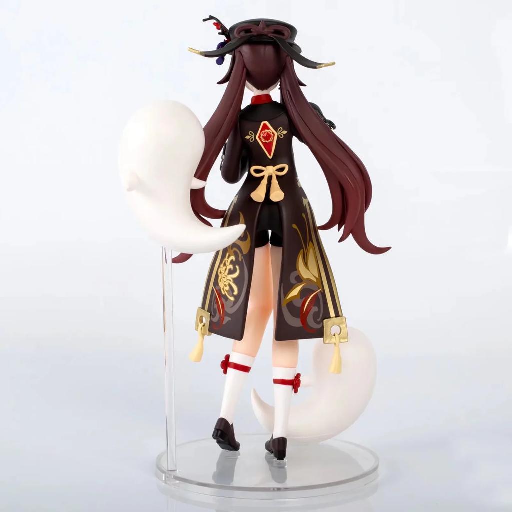 20CM Game Genshin Impact HuTao Figure Seventy-seventh Wang Sheng Hall Master Desktop Figurines Model Dolls PVC Poseable Articulated Scale Detailed