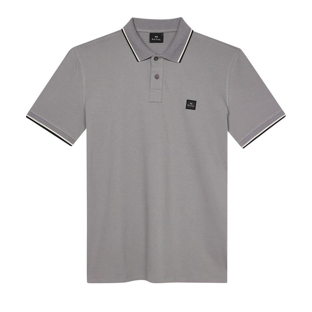 Paul Smith Mens Patch Cotton Logo Polo Shirt