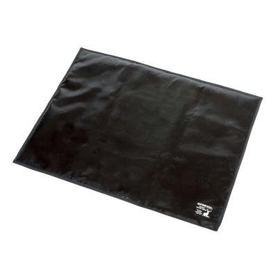 Captain Stag Fire Pit Mat 80×60cm Insulation Glass Fiber Heat Resistant Up To 700°C Black UG-3316