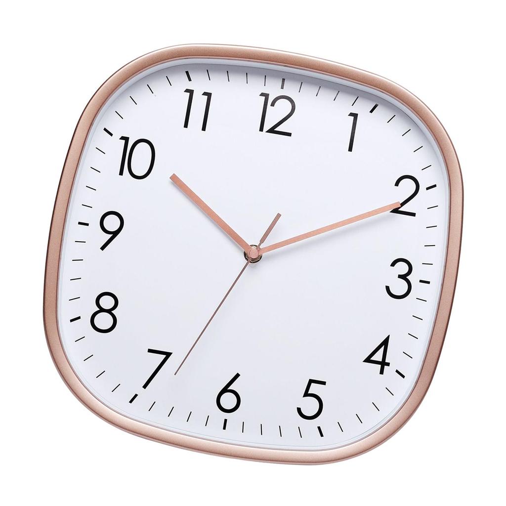 Wall Clock Hanging Degn Clascal Digital for Office Household Gym Golden