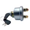 Master Disconnect Ignition Switch With 2-Keys For Caterpillar Excavators Replacement Parts For Garden Power Equipment