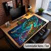 Tree of Life Theme Custom Mouse Pad Personalized With Name Text Customized Desk Mat For Office Home Decor