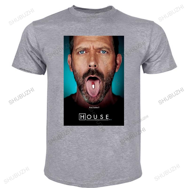 Unisex volné vtipné tričko Dr. House Everybody Lies Feel Better Retro Vintage Hipster Unisex Unisex bavlněné ležérní trička