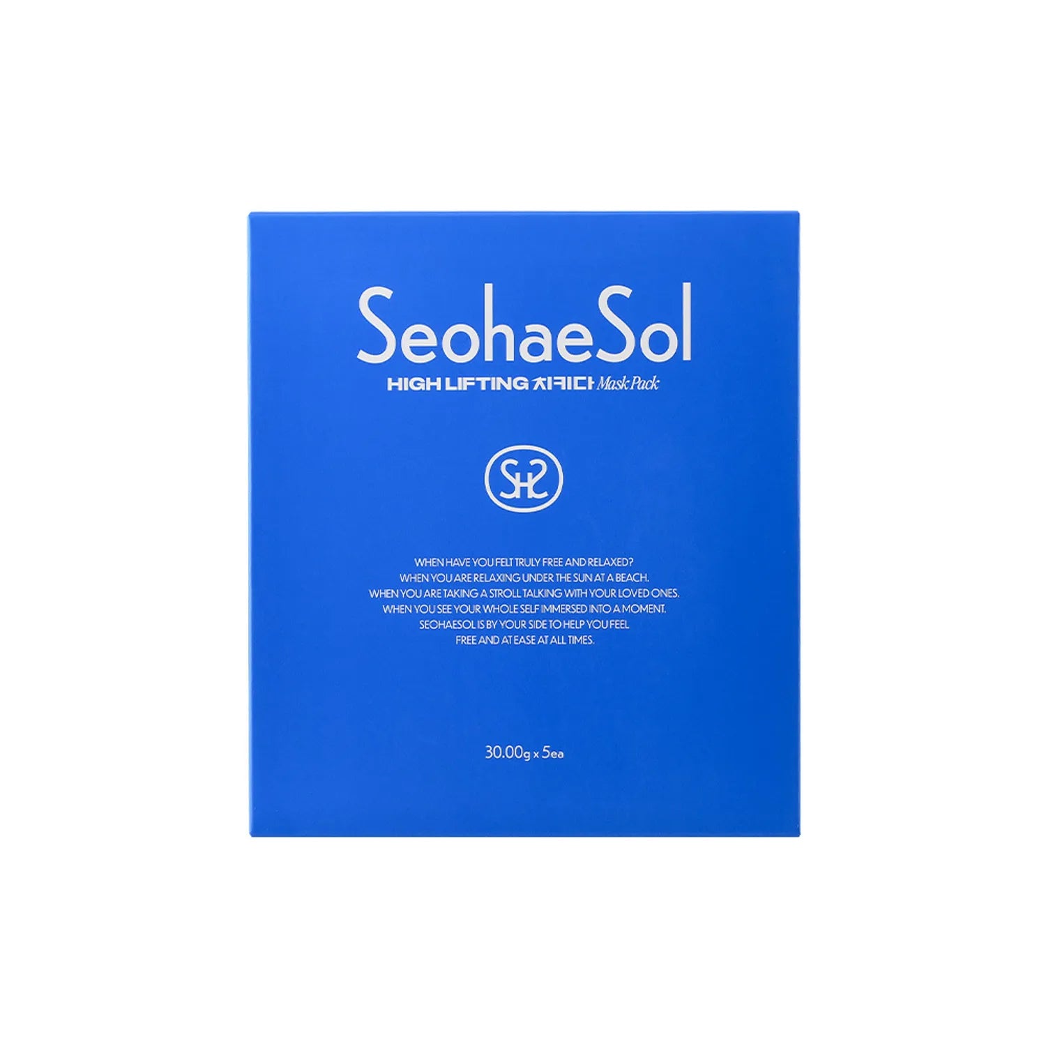 SeohaeSol High Lifting Chi-Ki-Da Mask Pack 5P 5P