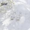 Long-lasting Shine Earrings 1 Pair Women Earrings Cubic Zirconia Drop-Shaped