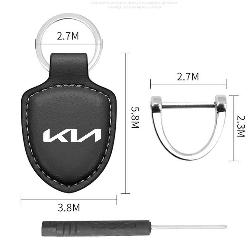 Car Keychain Shield Jewelry Fashion Car Key Ring Gifts For KIA KN K3 K5 Sportage Rio Sorento Picanto Ceed RIO 2 3 4 Accessories Nvhs30