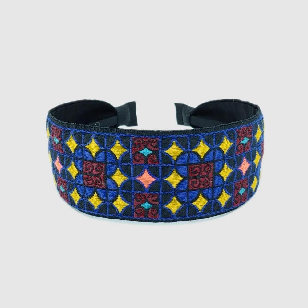 Lara Ethnic Grid Hairband PBLACKBLUELALAH339 3306301