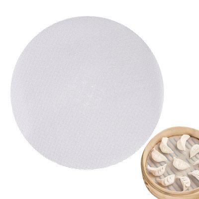Antihaft Silikon Polyestertuch Dämpfer Backmatte Dim Sum Restaurant Küche Unter Dämpfern Matte Kochen wiederverwendbare Werkzeuge