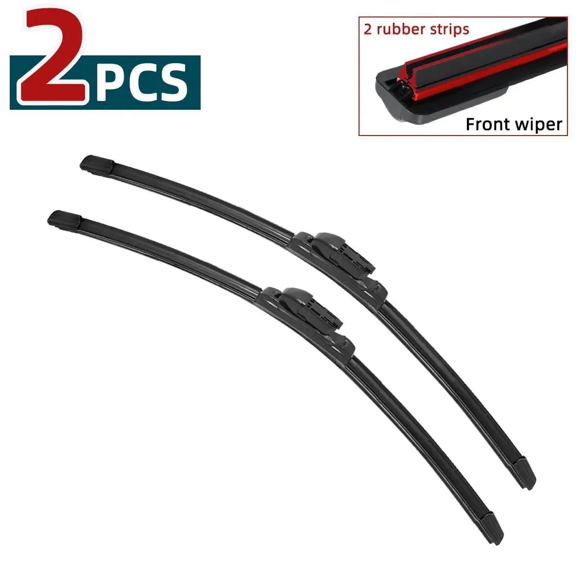 Car Windshield Wiper Blades Fit For Fiat 500X Wiper Blades Soft Rubber Auto Front Windscreen 2 PCS
