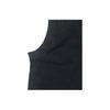 Nike Jednolity kolor Bez rękawów Krótka Kamizelka Casual Damska topy Czarny CZ9853-010