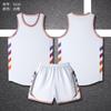 New American basketball jersey set Summer camp adult children's quick-drying jersey Game training basketball jersey
