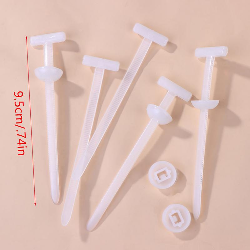 50/100Pcs Nylon Universal Cable Tie Buckle Multipurpose Cable Ties Tool Heavy Duty Self Locking Zip White Zipties For Car Repair