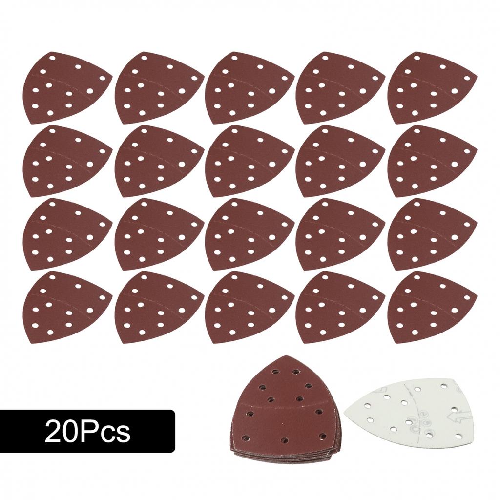 Aluminium Oxide Sandpaper Reddish Brown Sanding Paper Triangular