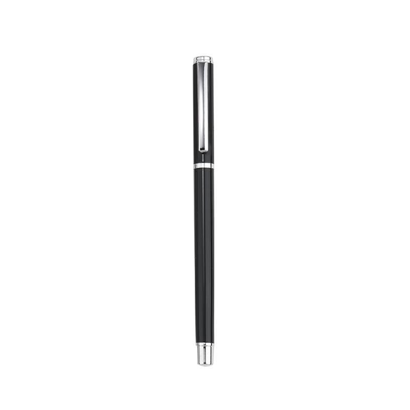 

High-End Black Carbon Fiber Gel Pen with Custom Logo 0.5mm (Standard Refill)