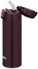 Thermos Vacuum Insulated Straw Keeps Drinks Cold BW Bottle, 350ml, Brown, Only, FJM-350