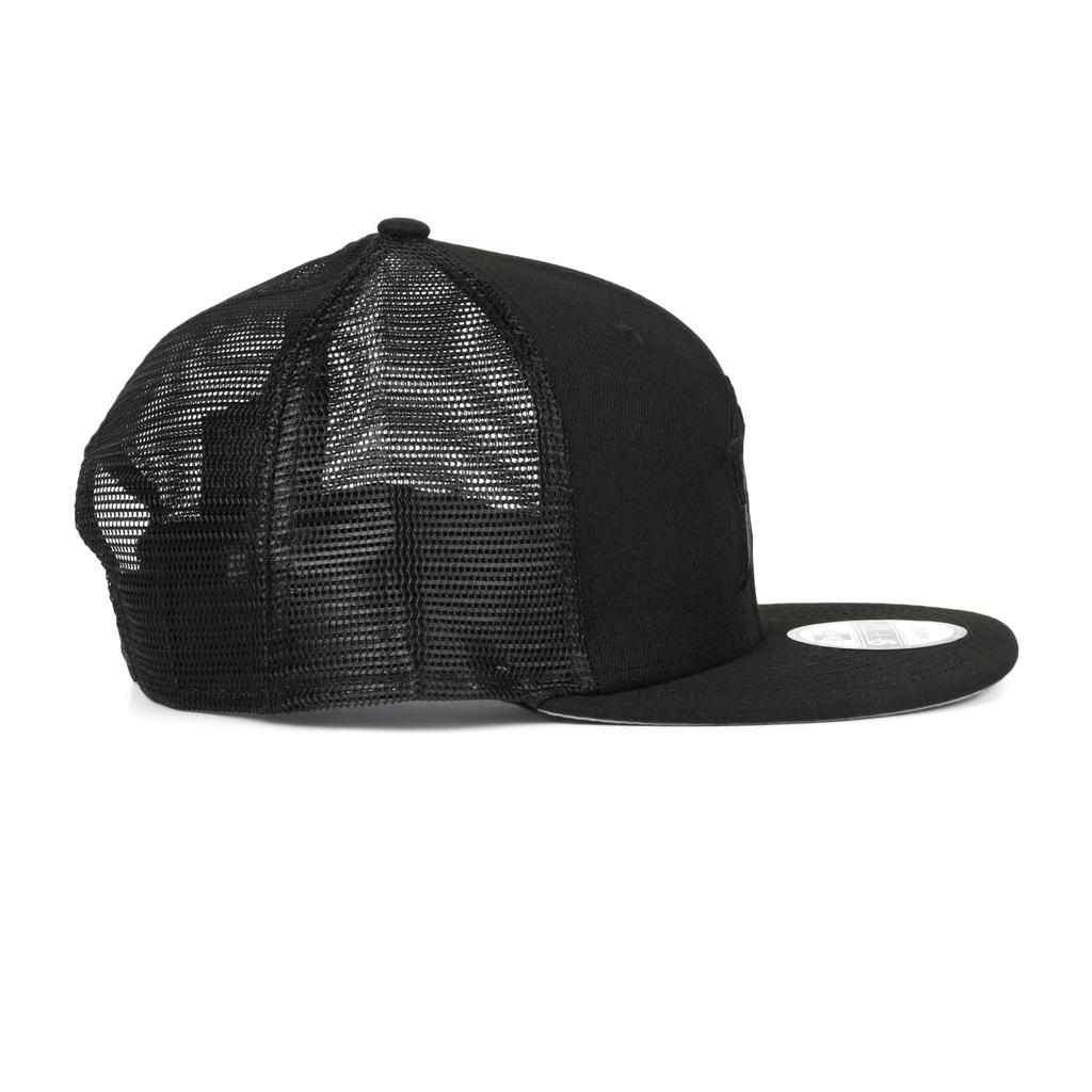 New Era MLB Cap Miami Marlins 9FIFTY Black On Black Snapback Mesh Free Size