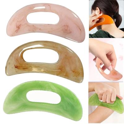 Massage-Therapie Guasha Board Harz Bienenwachs Massager Schaber Chinesisches Gua Sha Werkzeug für Gesicht Hals Rücken Körper Akupunktur Druck