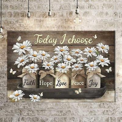 Frameless Flower Vase Canvas Painting Plant Posters And Prints For Living Room Bedroom Wall Art Pictures Home Decor