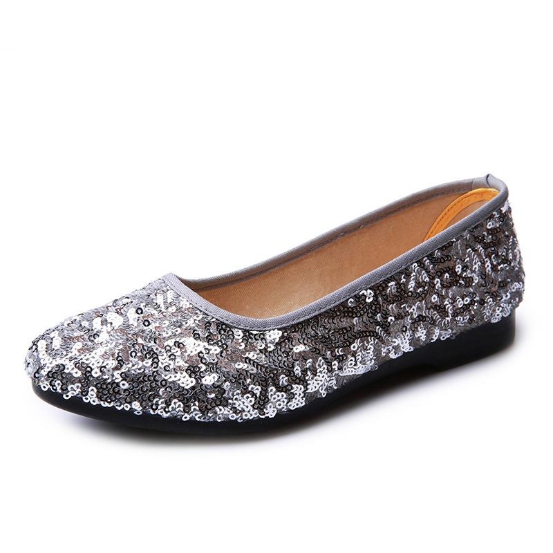 Pantofi casual cu paiete