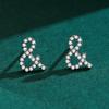 Tancise 925 Sterling Silver Zircon Earrings Drop Earrings For Women Wedding Party Gifts