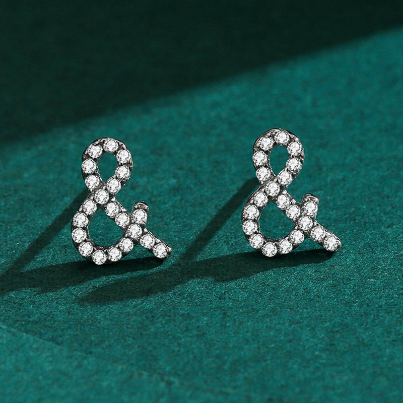 Tancise 925 Sterling Silver Zircon Earrings Drop Earrings For Women Wedding Party Gifts