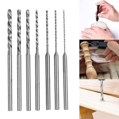 2.35 Shank Tiny Drill Bit HSS Engraving Drill Bits Multifunctional Twist Drill  Wood