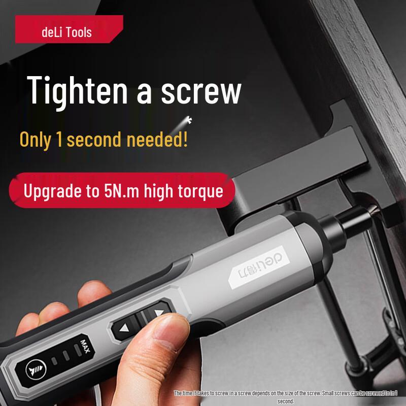 Deli Rechargeable Mini Electric Screwdriver Drill CN plug (adapter included)
