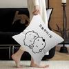 NNeujeok Office Cushion Pillowcase Car Cushion CoverXCM Lumbar Pillowcase Sofa Pillowcover