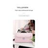 Hideable Hanging Hook Hair Dryer Case Portable Non-slip Hair Tools Pouch Waterproof Large Capacity Curling Iron Storage Bag