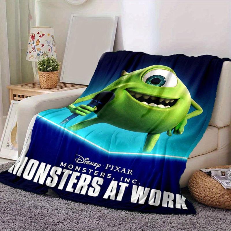 1 шт., Плед Disney Pixar Монстры Мягкий и Уютный Плед для Домашнего Декора, Покрывало на Диван, Для Путешествий 80cmx120cm