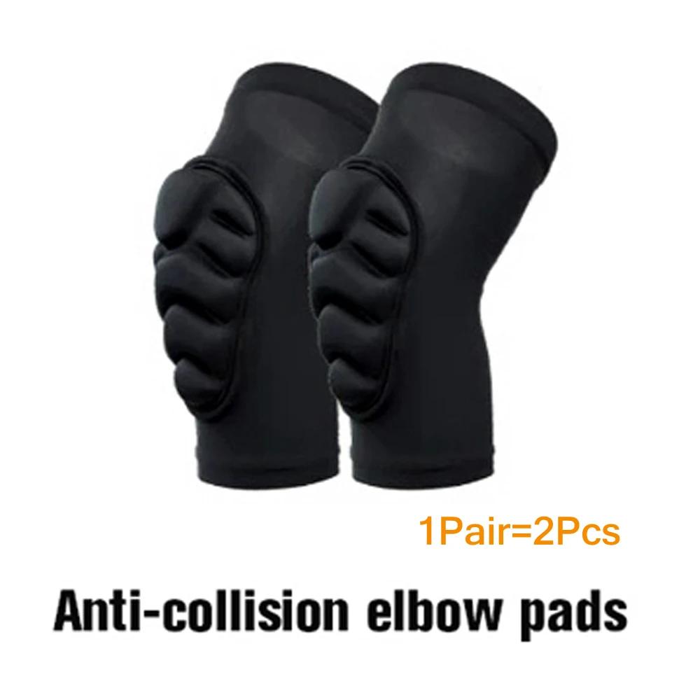 

1 пара толстых губчатых наколенников, налокотники, защита от столкновений, спортивные защитные наколенники, катание на коньках, футбол, велоспорт XXS-4-7 year old