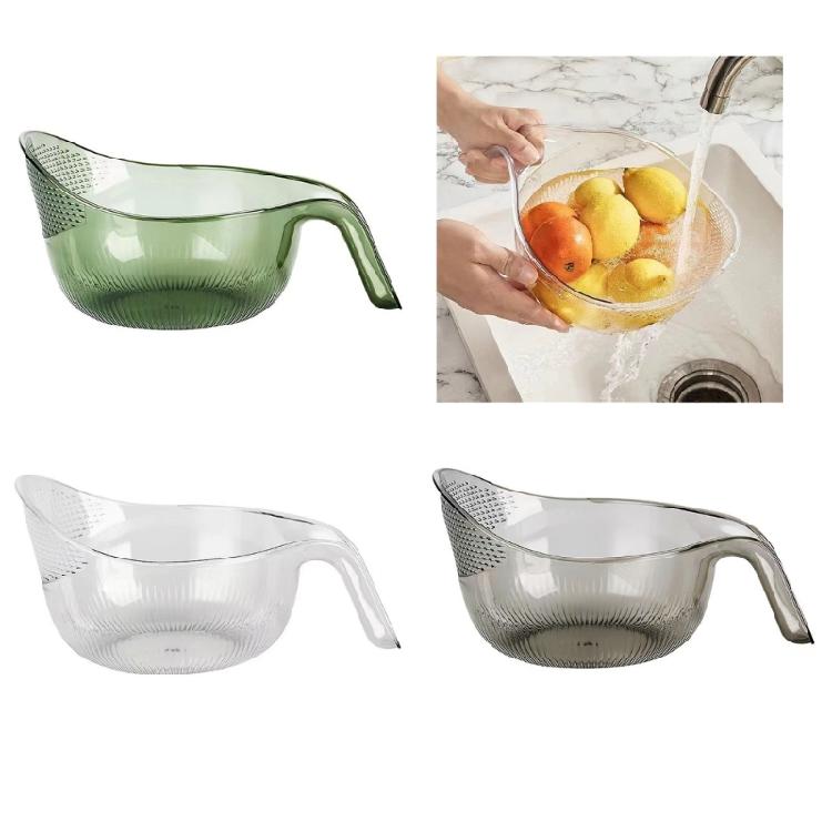 Multi Purpose Rice Washing Sieve Rice Washer Rice Draining Basket PET Material