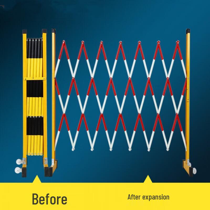 Foldable Retractable Safety Barrier