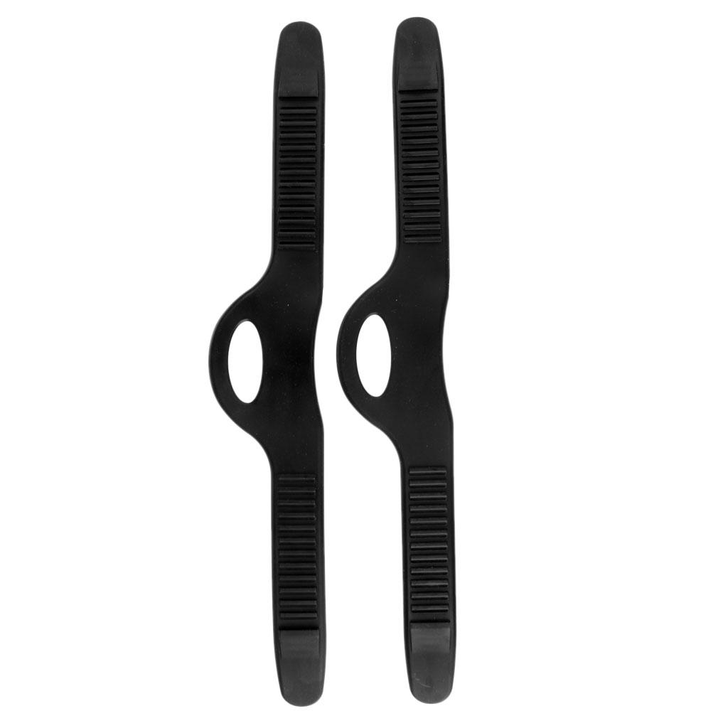 1 Pair Rubber Replacement Universal Fin Strap for Underwater