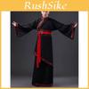 Chinese Style Hanfu Men Traditional Costume With Polyester Fabric For Youth Stage Performance
