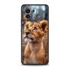 Custodia per Telefono Per Xiaomi Mi 15 14 14T 13T 12T Pro 12 13 11 Lite 5G 11T X6 X5 Pro Morbida Cover in TPU Leone Maschio Alpha Cucciolo