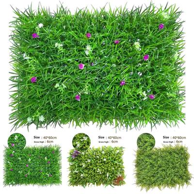 Square Artificial Turf Wall Wedding Decoration Foliage