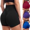 Fashion Summer Female Leggings Yoga Hip Pants High Waist Sexy Tight Leggings Anti-glare Yoga Pants