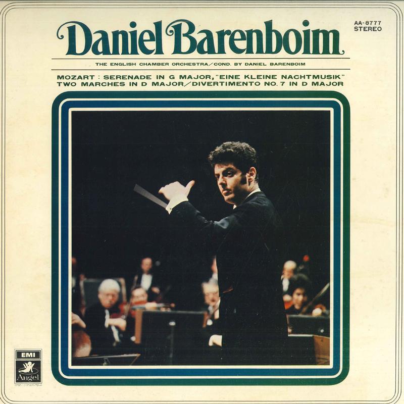 

LP Пластинка ДАНИЭЛЬ БАРЕНБОЙМ, ENGLISH CHAMBER O - Моцарт: Серенада Нет. 13 соль мажор AA8777PROMO EMI ANGEL Япония Классика Б/У